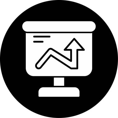 Çizelge. Web simgesi basit illüstrasyon