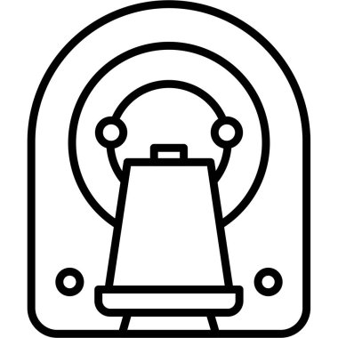 Çan vektör simgesi, basit tasarım