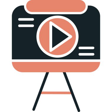 Video kamera. Web simgesi