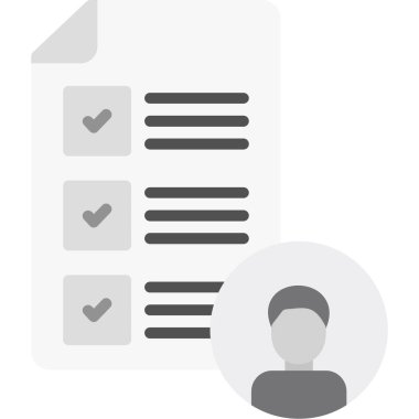 iş simgesi, basit vektör illüstrasyonu