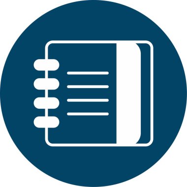 Kitap Vektörü Kabartma Simgesi Tasarımı