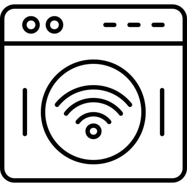 çamaşır makinesi simgesi modaya uygun arka plan grubunda