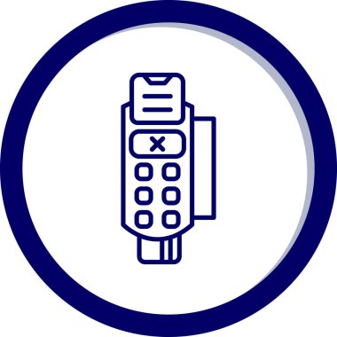 Modern simgenin vektör illüstrasyonu