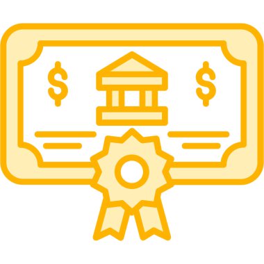 Para için. Web simgesi basit illüstrasyon