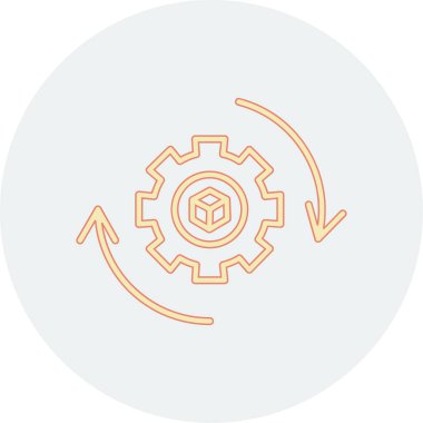 seo modern simgesinin vektör illüstrasyonu