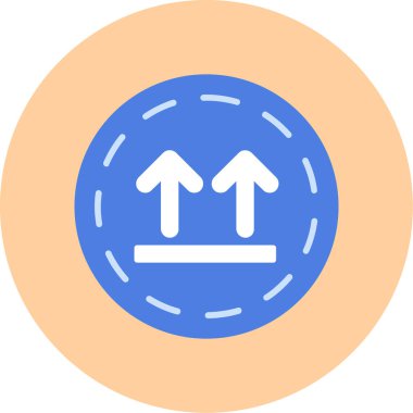 ok simgesinin vektör illüstrasyonu