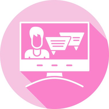 Online pazarlama. Basit tasarım