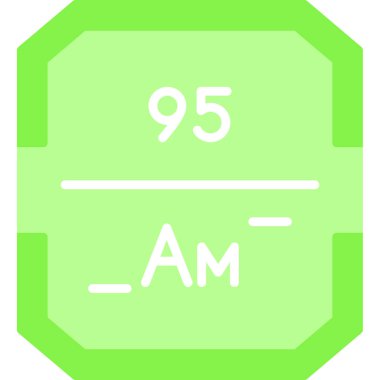 96 metre modern simge, basit tasarım illüstrasyonu