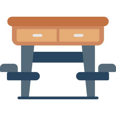 sandalye mobilya ev simgesi doldurulmuş taslak biçiminde