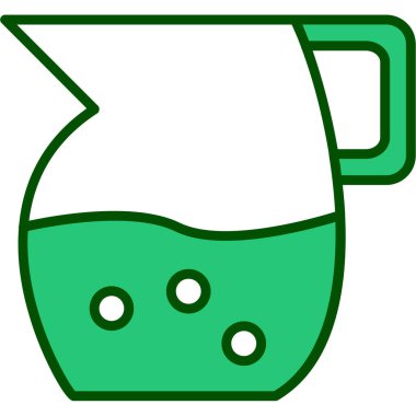 Kahve kupası. Basit resimleme