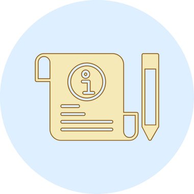 Dosya. Web simgesi basit illüstrasyon