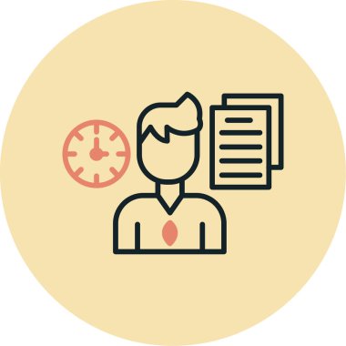 İş adamının vektör illüstrasyonu