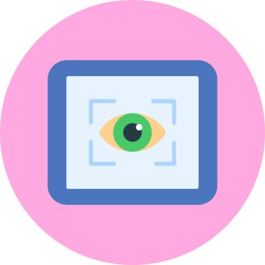 Ağ simgesi. Basit resimleme