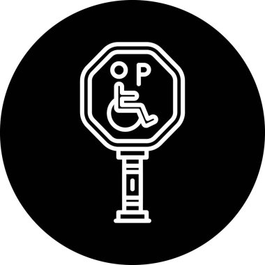 Kişisel ve ticari kullanım için vektör işaret simgesi.