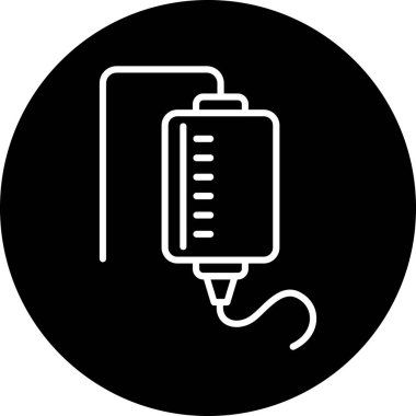 Kan testi vektör simgesi