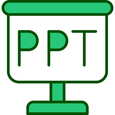 dosya biçimi simgesi, vektör illüstrasyonu