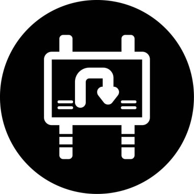 Bilgisayar. Web simgesi vektör illüstrasyonu