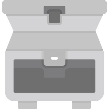 Su soğutucu ikonu. Beyaz arkaplanın vektör illüstrasyonu