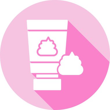 Bulut. Web simgesi basit illüstrasyon