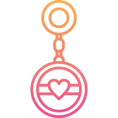 Anahtar. Web simgesi basit illüstrasyon