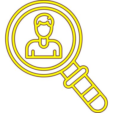 Ara. Web simgesi basit illüstrasyon