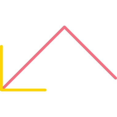 grafik ikonu vektör illüstrasyonu