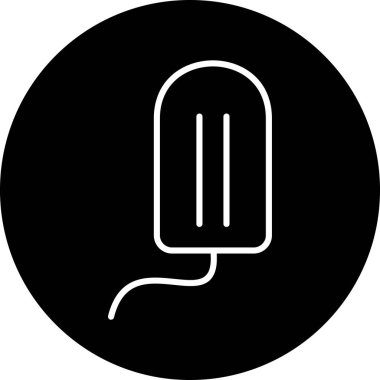 Tek bir izole simgenin vektör illüstrasyonu