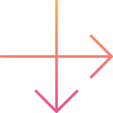 ok simgesi vektör illüstrasyonu