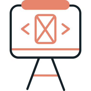 seo modern simgesinin vektör illüstrasyonu