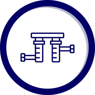 Modern b 'nin vektör illüstrasyonu eksik simgesi