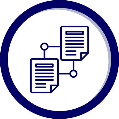 Web simgesi, vektör illüstrasyonu