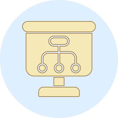 Bir b eksikliği simgesinin vektör çizimi