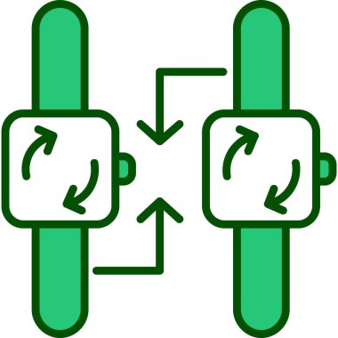 Seo simgesinin vektör illüstrasyonu