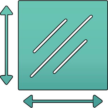 renk ok simgesi. Ağ simgesi. Vektör illüstrasyonu 10