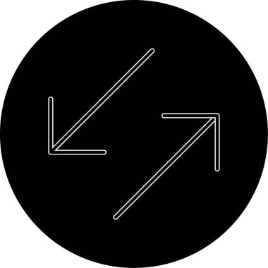 ok simgesinin vektör illüstrasyonu