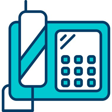 Telefon. Web simgesi basit tasarım