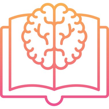 Kitap. Web simgesi basit illüstrasyon