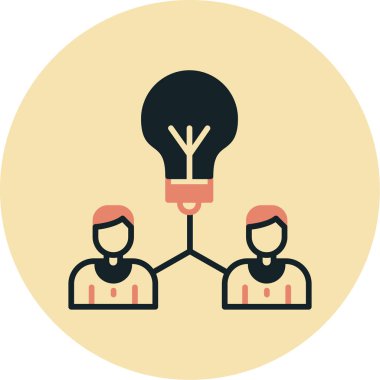 İnsan simgesinin vektör illüstrasyonu