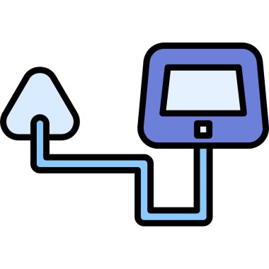 Bilgisayar simgesinin vektör simgesi