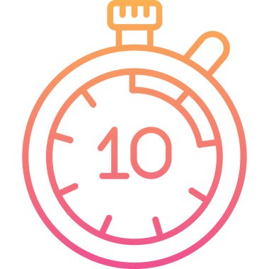 Kronometre simgesi çizimi