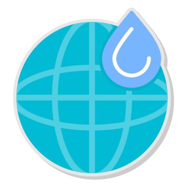 dünya bir damla ile düşer.