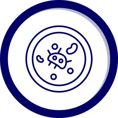 yiyecek simgesi, vektör illüstrasyonu