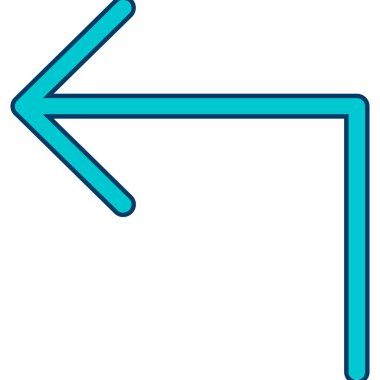 ok simgesi vektör illüstrasyonu