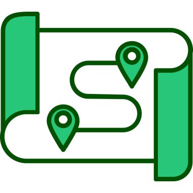 Harita işaretleyici vektör simgesi