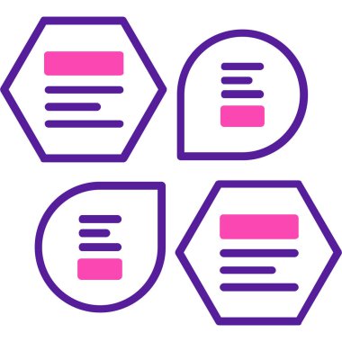 seo modern simgesinin vektör illüstrasyonu