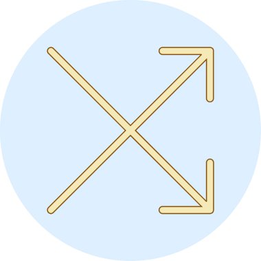 Modern simgenin vektör illüstrasyonu