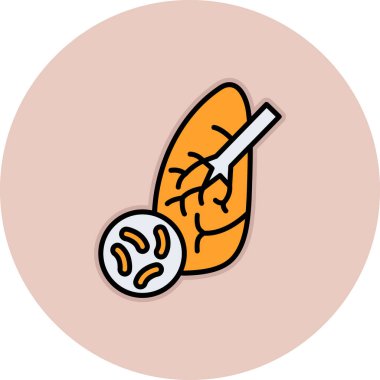 et simgesi vektör illüstrasyonu