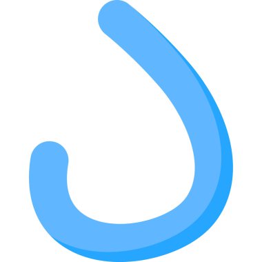 Hayvan hayvan simgesi ile doldurulmuş - taslak biçimi