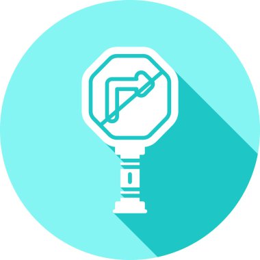 ampul vektör simgesi modern basit tasarım illüstrasyonu