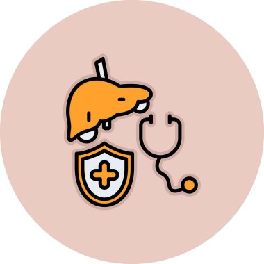 Gıda simgesinin vektör illüstrasyonu